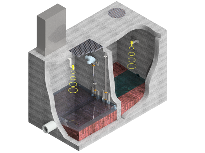 Elektronisch gesteuerter Abflussregler Typ EGAR