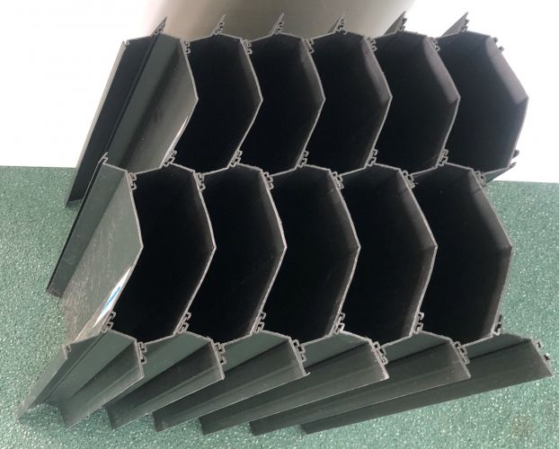 Muster Schr&auml;gkl&auml;rer / Lamellenkl&auml;rer