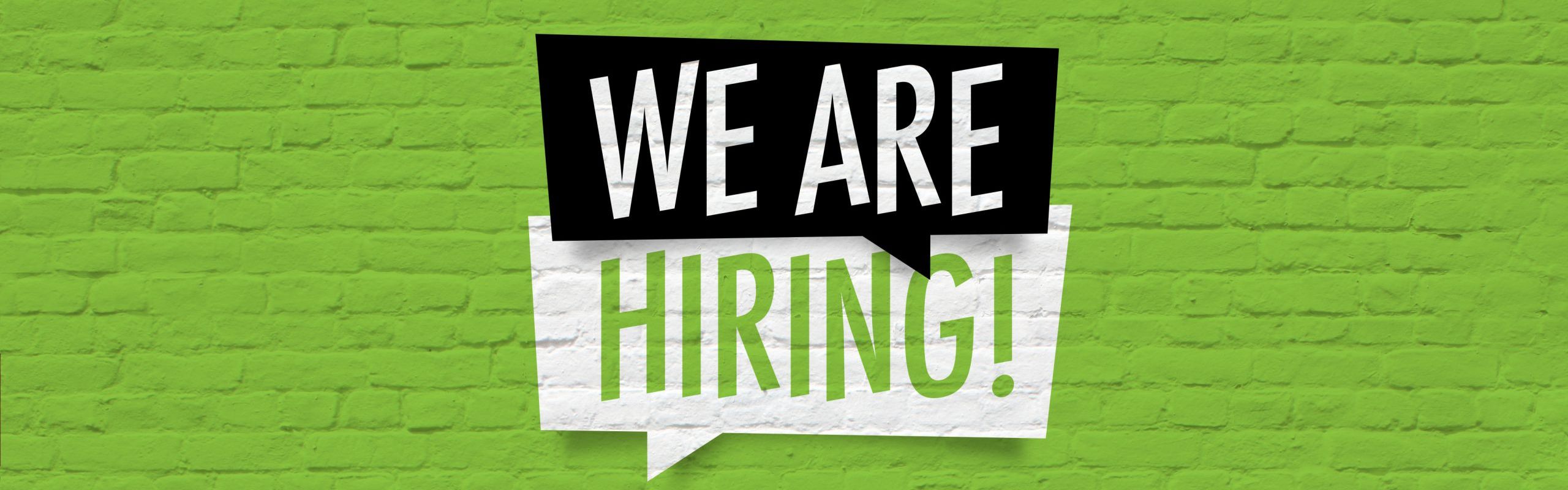 we are hiring!