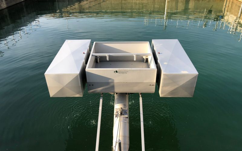 CROWN&reg; Klarwasserdekanter Typ DK/W Draufsicht