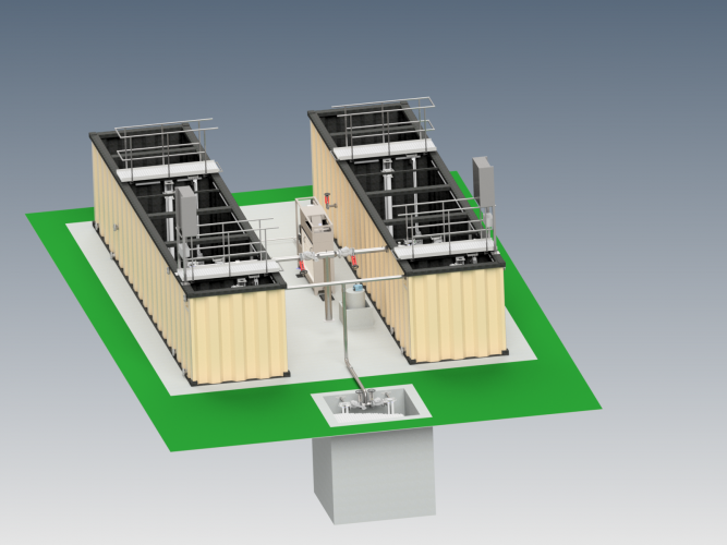 Kl&auml;ranlage Typ PURITAINER &Uuml;bersicht