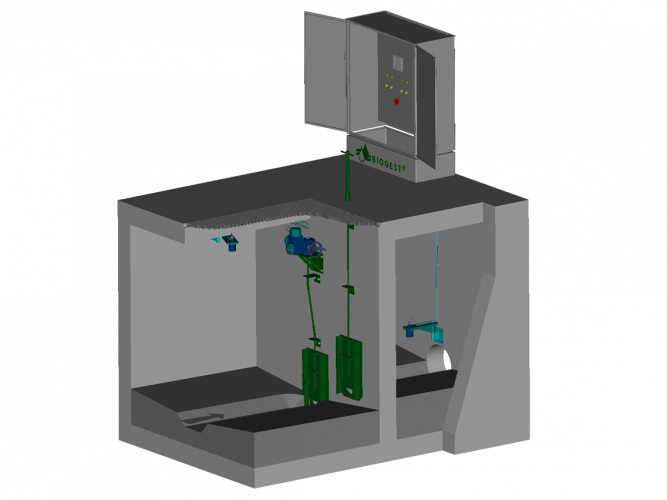 Elektronisch gesteuerter Abflussregler Typ EGAR