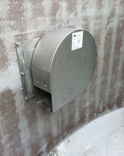 Becken Schwallreinigung