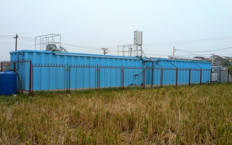 Kläranlage Typ PURITAINER Kontainer